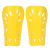 Детские футбольные щитки Перфорированные Дышащие Защитные Футбольные Аксессуары для МалышейЖелтый
