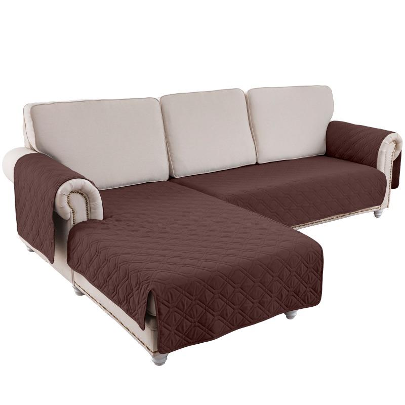 Водоотталкивающий чехол для дивана в форме буквы L, стеганый противоскользящий чехол для дивана в форме буквы U, защитный чехол для мебели в гостиной для собак и кошек