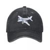 Бичкрафт Кинг Эйр C Авиационное Величество Бейсболки Snapback Вымытые Джинсовые Кепки Кепки Уличная Мода Бейсболка Ковбойская Кепка