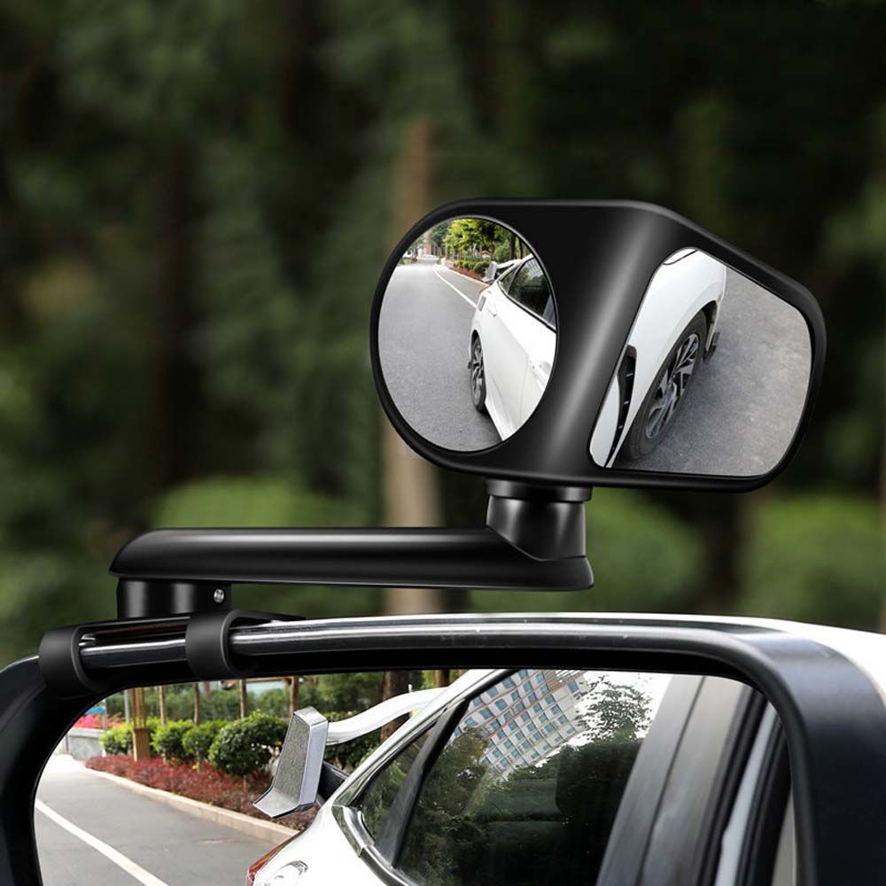rotation Car Rear View Mirror Car Blind Spot Mirror Double Direction Car Reversing Auxiliary