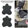 Motorcycle Gel Seat Cushion Breathable Heat Insulation Air Pad Cover Anti Slip Sunscreen Seat Cover Shock Absorption Four