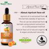 Травяное масло для лица Nature Glow Абрикосовое - Увлажняющие и антивозрастные свойства, Органическая и питательная смесь - 15 мл
