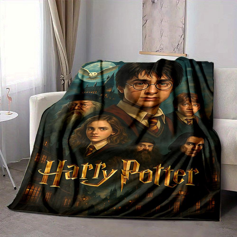 1pc Flannel Blanket, Soft Skin Friendly with Digital Printing, Various Sizes Available for Family, Friends, Birthday