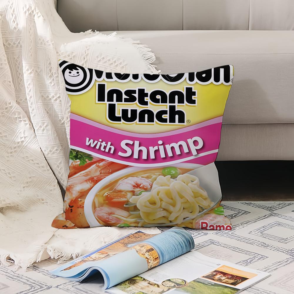 Модная наволочка с принтом M-Marucha R-Ramen, офисные подушки, подходит для дивана, автомобиля, спальни, декоративная наволочка