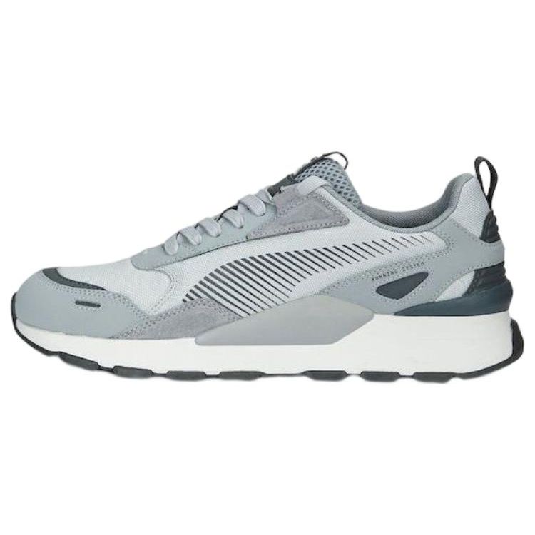 Puma Rs 3.0 Suede Leather Sports Casual Slip Resistant Durable Low Top Lifestyle Shoes Unisex Sneakers Silver Gray 392773-01