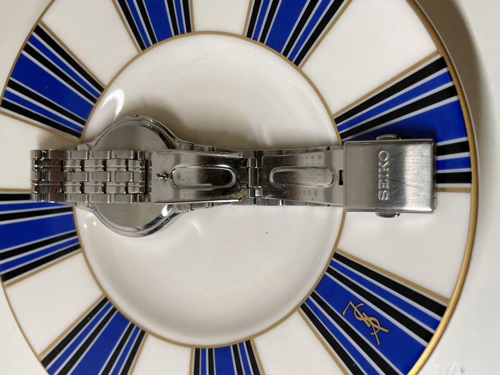 [USED] SEIKO SOLAR Black Dial Watch