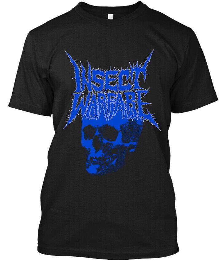 NEW! Popular Insect Warfare American Music Skull Art Graphic T-Shirt Size S-4XL Unisex T-Shirt