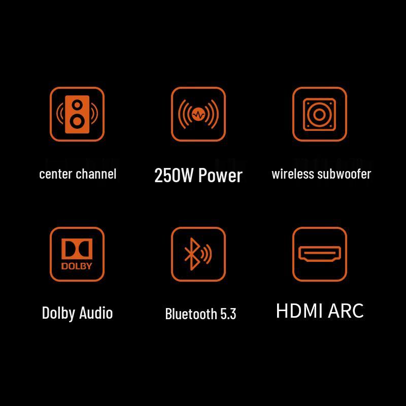 JBL CINEMA SB550 Soundbar CN plug (adapter included) (CN version)