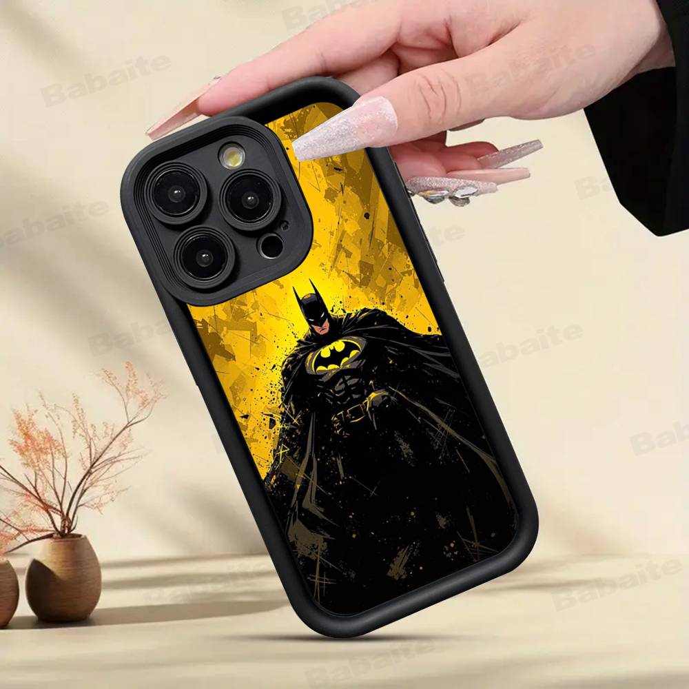 Чехол для телефона W-Batmans-r для iPhone 17 16 15 14 13 12 11 Pro Max Plus Mini Счастливым покрытием