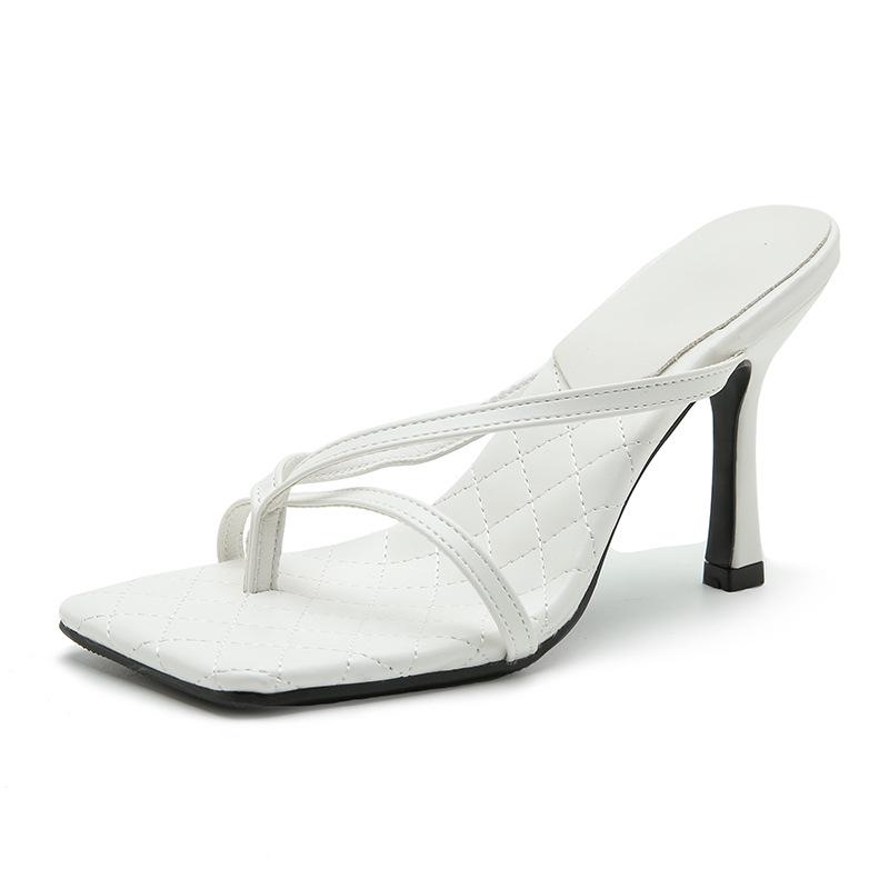 Женские босоножки на шпильке и шлепанцы Plus Size 2025 - Сексуальные туфли на высоком каблуке для Европы и Америки