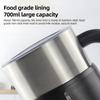 5 In 1 Electric Milk Frother - 24oz/700ml Hot and Cold Foam Maker and Milk Warmer for Latte /