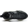 FILA CRYPTO Textile, Synthetic Leather, TPU Abrasion Resistant Low top Casual Shoes Women's Lost Black F12W313101FUB