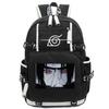 Anime Backpack Schoolbag Teenagers Akatsuki Itachi Sharingan Cosplay Boys Girls Laptop Bags Travel Rucksack
