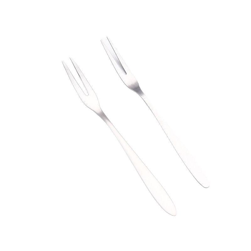 High-End 304 Stainless Steel Dessert Fork for Home & Restaurant Use
