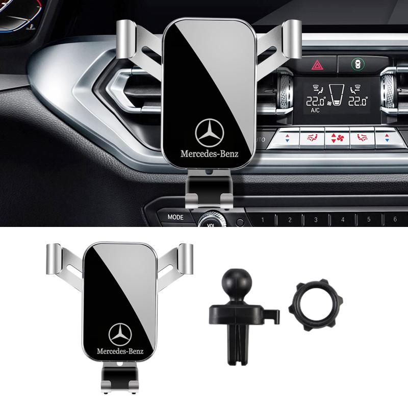 CRB1 ABS Car Phone Holder 360 Rotation Gravity Auto Grip Bracket For Mercedes Benz AMG W205 C300 W203 W206 W108 W124 W126 W140 W168