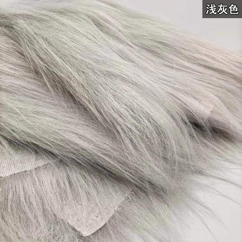 100x180 см длинный искусственный мех ткань ковер одежда кукла плюшевая мягкая игрушка для рукоделия DIY швейные принадлежности ручной работы