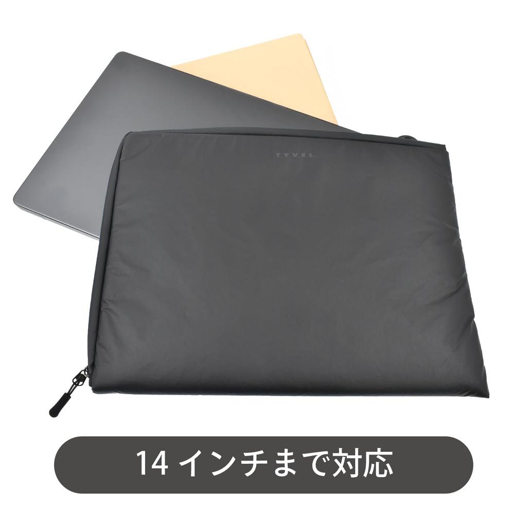 Чехол Tyvek PC Matte Mag-Ex, 14,0 дюйма, Черный, Tyvek, Легкий, Водостойкий, MWT-PC-BK