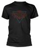 Foo Fighters T Shirt Disco Outline Official Black New