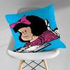 Cute MMafaldas Comics pillow over living room sofa cushion cover home decoration bedroom room bed pillow cover