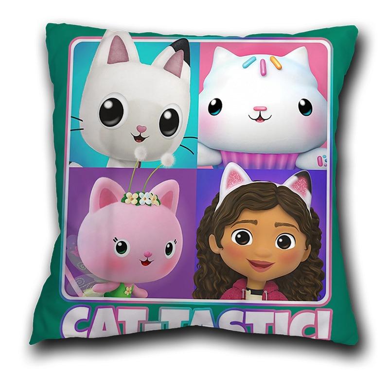 Детская наволочка Gabbys Dollhouse Gabby Cats 40x40см 45x45см Декоративные подушки 60x60