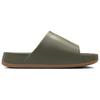Nike Calm Slide Medium Olive Gum Men Sneakers Green Gum-Medium-Brown FD4116-203