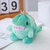 Soft Plush Dinosaur Keychain Adorable Stuffed Toy For Bags And Backpacks Cute