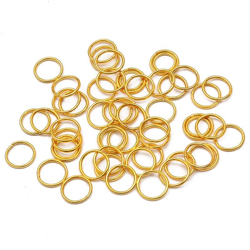 Iron Jump Ring Buckle for DIY Jewelry: Earrings, Bracelets, Necklaces & Pendants