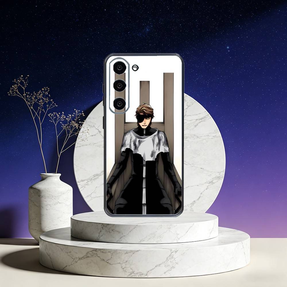 A-Аниме A-Айзен С-Соуске Чехол для телефона Samsung Galaxy A73,A72,A71,A70,A53,A52,A51,Другие Мягкий Черный Чехол