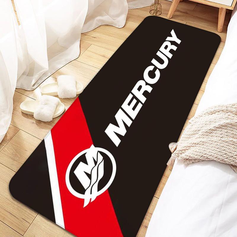 Mercury Racing Door Mat Entrance Non-slip Doormat Washable Kitchen Carpet Living Room Hallway Rugs Bathroom Bath Door Mats