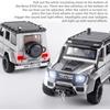 1/24 масштаб Benz G550, литая под давлением модель автомобиля, игрушечный автомобиль с откатным механизмом, звуком и светом для детей, коллекция подарков для мальчиков и девочек