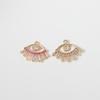 Eye Zirconia Pendant Charms for Handmade Jewelry Accessories