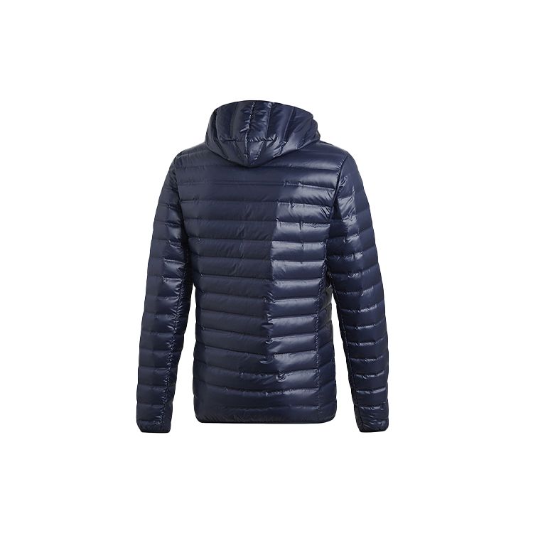 adidas Мужская пуховая куртка с капюшоном Varilite Legend Ink DX0785