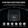 Vgate iCar Pro 2S Диагностический инструмент OBD2 ELM327 Bluetooth 5.2 Автосканер Поддержка Android/IOS V2.3 Автосканер