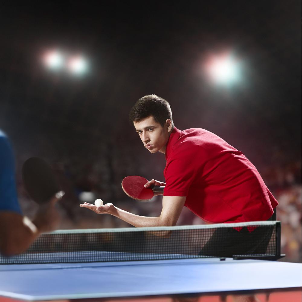 Table tennis table ping pong set net paddle balls father's day