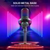 Gaming Microphone RGB Computer Microphone with Filter Studio Recording Streaming