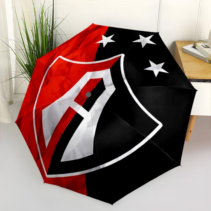 Atlas Fashionable Automatic Opening/Closing Folding Umbrella. Portable and Foldable, Ideal for Gift, Travel, and Daily Use.