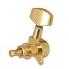6pcs Sealed Guitar String Pegs Locking Tuners 3L3R Tuning Pegs String Tuners Electric Acoustic Guitar Tuner Machine Heads Knobs 3 Left 3 Right