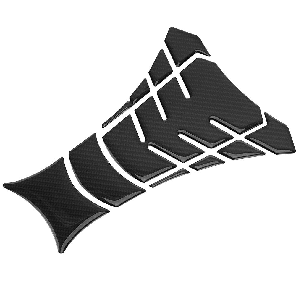 Накладка-протектор на топливный бак мотоцикла из углеродного волокна, наклейки, универсальные