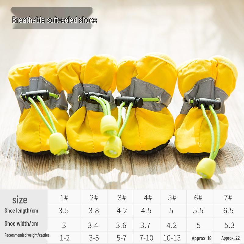 Дышащая обувь для маленьких собак – Неводонепроницаемые чехлы для лап для померанских шпицев и бишонов, Подходят для весны и зимы