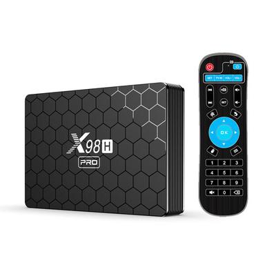 X98HPRO Android TV Box H618, Android 12.0, WIFI6, с поддержкой Bluetooth, сетевой медиаплеер.