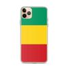Coque iPhone - Drapeau Guinée - iPhone 11 Pro Max - Souple - Multicolore - Verticale