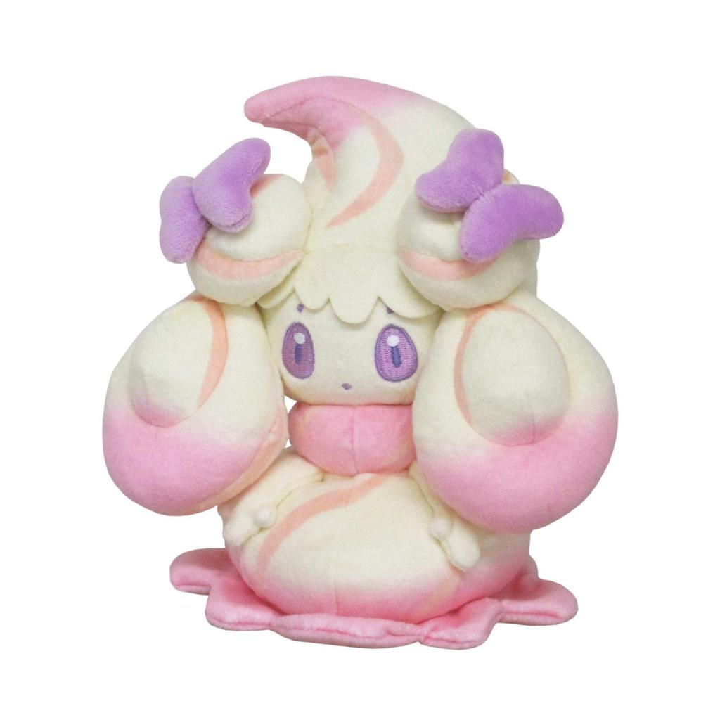 Sanei Boeki Pokemon ALL STAR COLLECTION Mawhip Ribbon Candy Plush x x Pokemon PP181 (Ruby Mix) (S) Toy, W15.5 D12.5 H18cm,