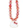 Zawieszka do telefonu Hello Kitty Pearls Kitty Head Czerwona