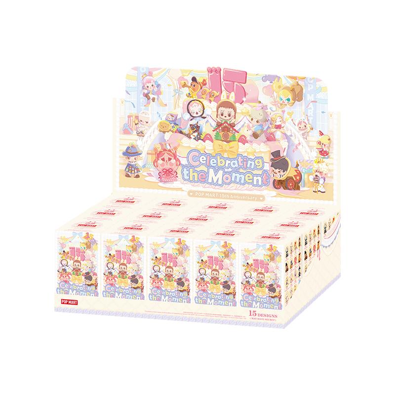 POP MART Празднуя момент Фигурки серии к 15-летию POP MART Фигурки в слепых коробках (Одинарная упаковка / Набор из 15 штук)