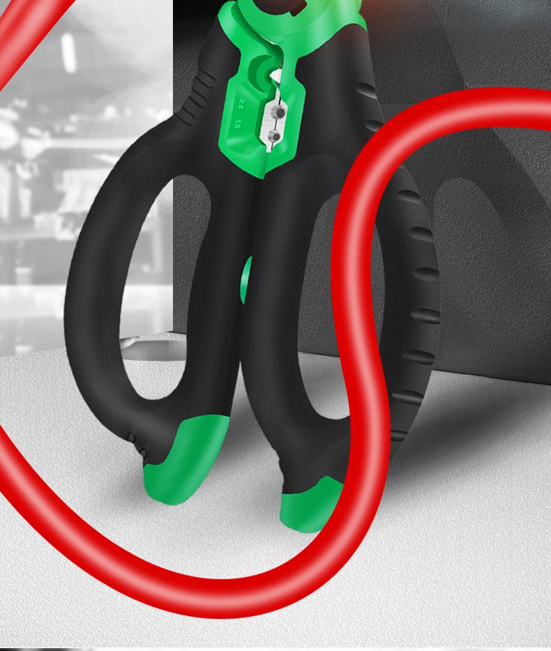 Многофункциональные электрикские ножницы из нержавеющей стали - Инструмент для резки проволоки, воздуховодов, кабелей и обжима