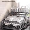 Beifu Double-Layer Carbon Steel Dish Drying Rack