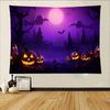 Halloween Tapestry Wall Hanging Tapestry Art Deco Blanket Curtain Hanging At Home Bedroom Living Room Decor
