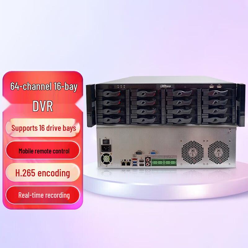 Dahua Smart AI Network Video Recorder (NVR) CN plug (adapter included)