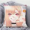 Мой нарядный кукольник Аниме Наволочка Квадратная Подушка Спальня Диван Досуг Комфортная Подушка Автомобиль Гостиная Украшение Дома