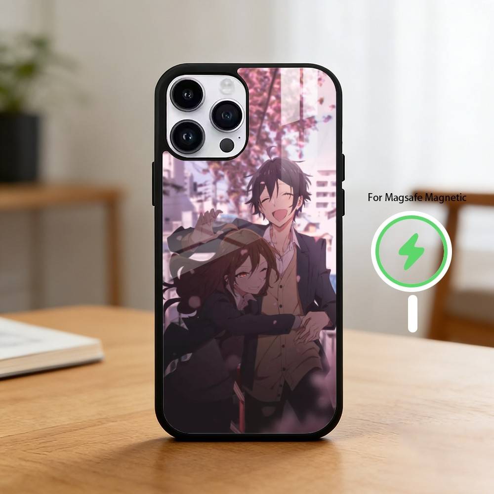 A-Аниме H-Хоримия Чехол для телефона для iPhone 17/16/15/14/13/12/Plus/Pro/Max для Магнитной Беспроводной Зарядки